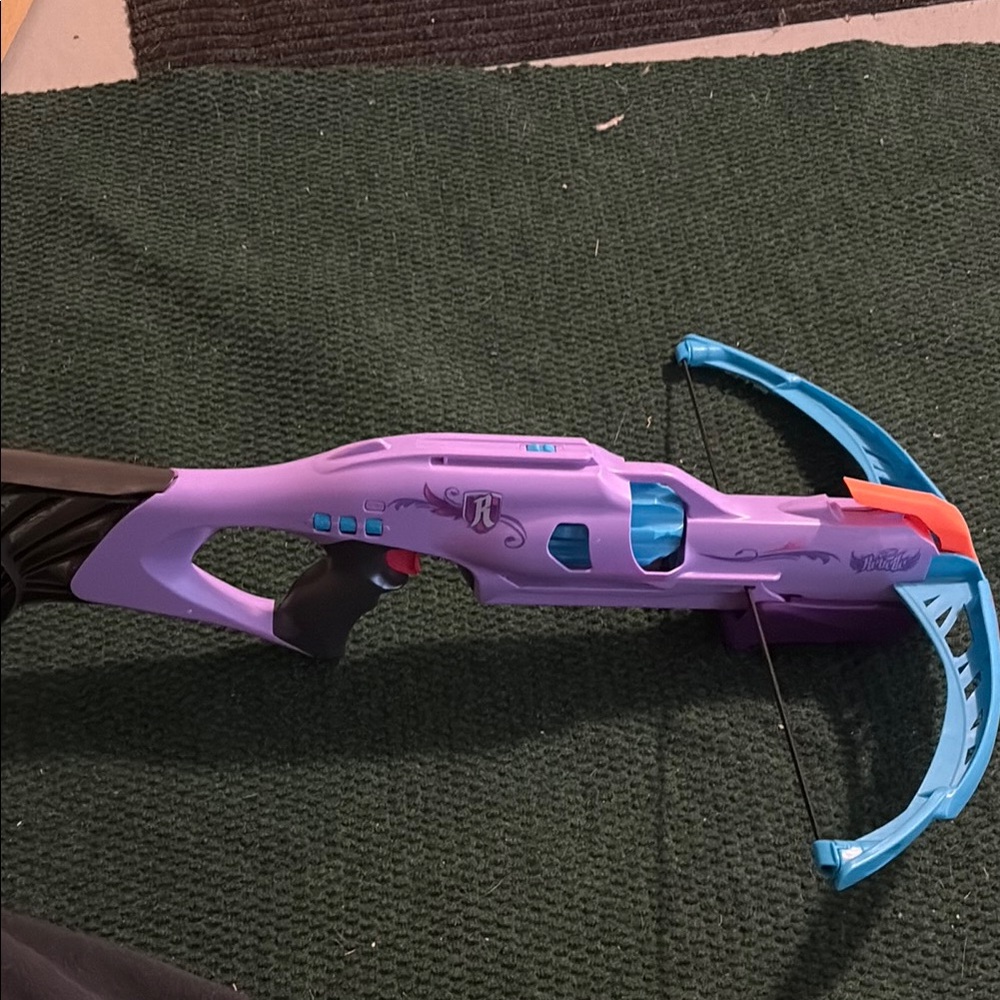 Nerf Purple and Blue Action Figure Playset